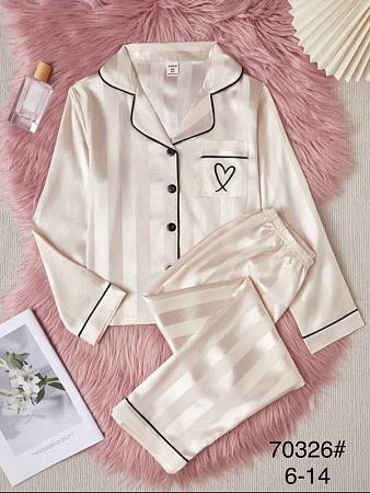 Пижама Dgmd 70326 beige - делук