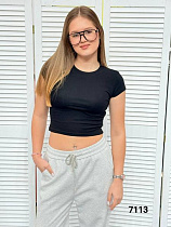 Топ Mmc Clothes 7113 black - делук