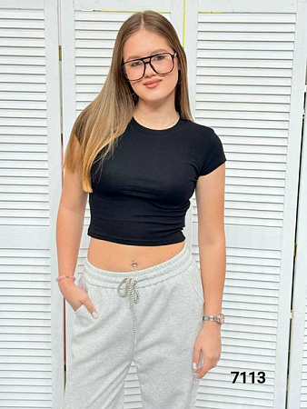 Топ Mmc Clothes 7113 black - делук