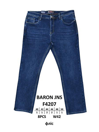 Джинсы Baron Jeans F4207 blue - делук