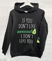 Худи Miki Maki MM928 black - делук