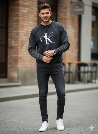 Свитер Moranny MR396 black - делук