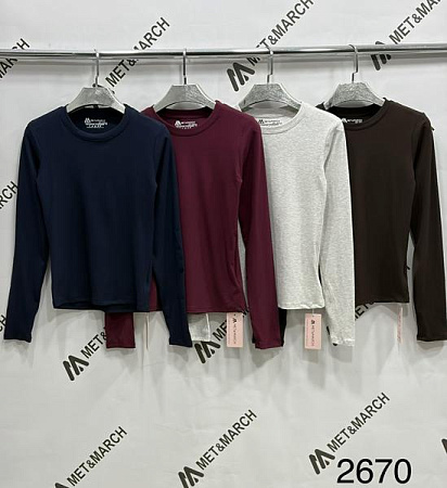 Свитер Met&March 2670 l.grey - делук