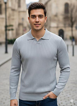 Свитер Moranny 25192 l.grey - делук