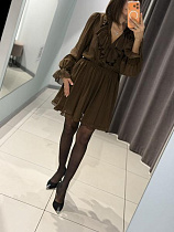 Платье Comod 8798 chocolate - делук