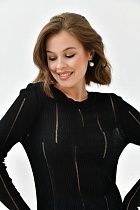 Свитер Karon 10677 black - делук