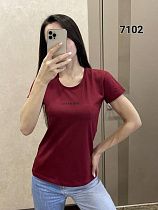 Футболка Fsn 7102 wine - делук