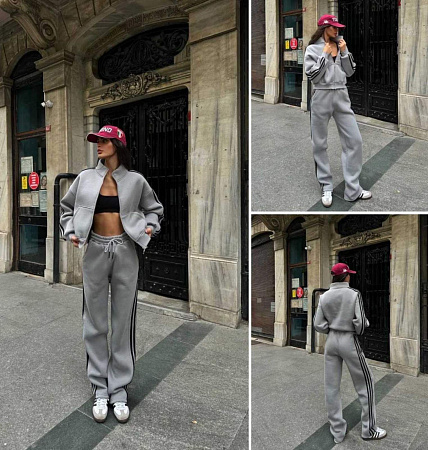 Костюм Спорт Lora LR949 grey - делук