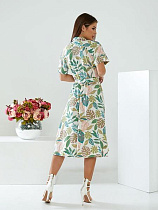 Платье Deliv 572 white - делук