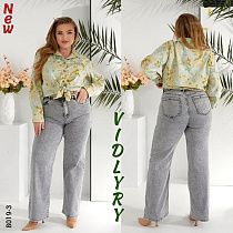 Джинсы Vidlyry 8019-3 grey - делук