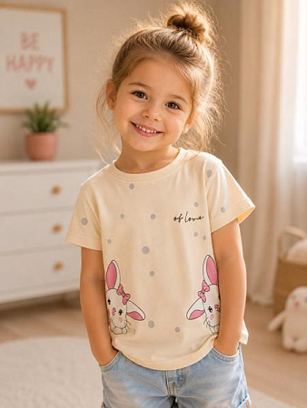 Футболка Major 4123 beige - делук