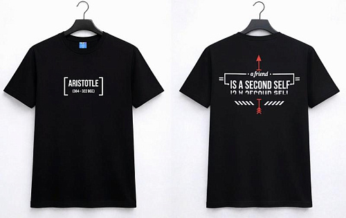 Футболка Dino DN39 black - делук