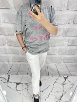Футболка Karon 24367 grey - делук