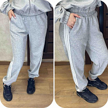 Штаны Спорт Valentina 210 grey - делук