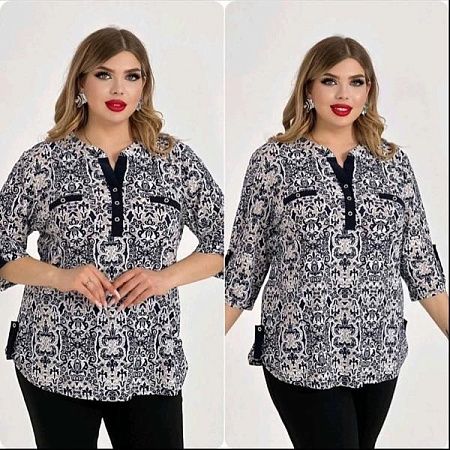 Блузка Bugrova B25 black - делук
