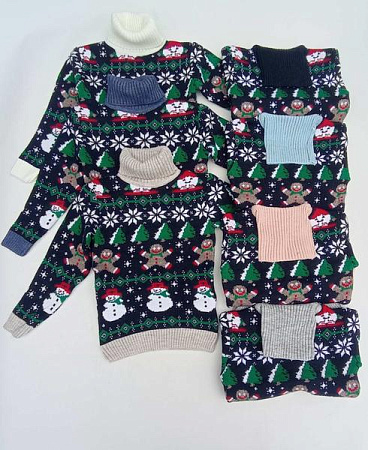 Свитер Meloria 5245 black - делук