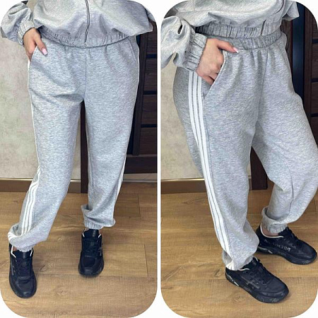 Штаны Спорт Valentina 210 grey - делук