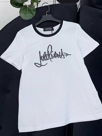 Футболка Lovekan 1725 white - делук
