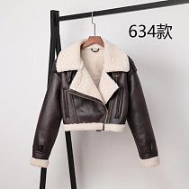 Дубленка Yafeier 634 brown - делук