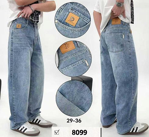 Джинсы Baron Jeans 8099 l.blue - делук