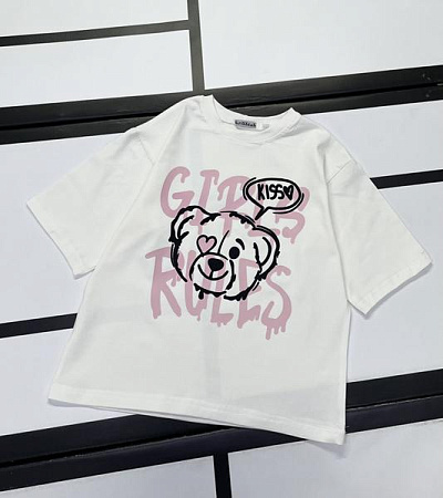 Футболка Kosmy 520-38 white - делук