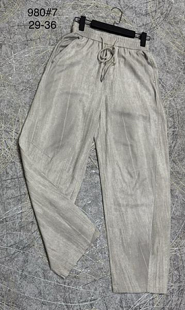 Штаны Спорт Dgmd 980-7 beige - делук