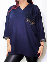 Туника Kosta 2025-12 navy - делук