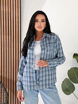 Рубашка Bat 899 l.blue - делук