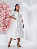 Платье Latoria 494 white - делук