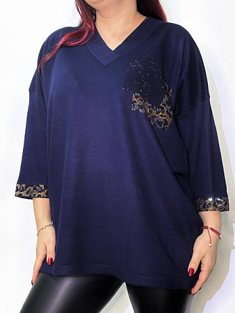 Туника Kosta 2025-12 navy - делук