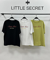 Футболка Little Secret 600104 white - делук