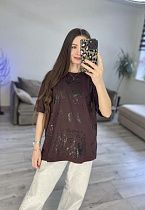 Футболка S.Style 14-0 brown - делук