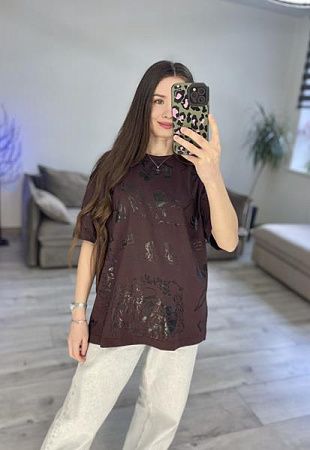 Футболка S.Style 14-0 brown - делук