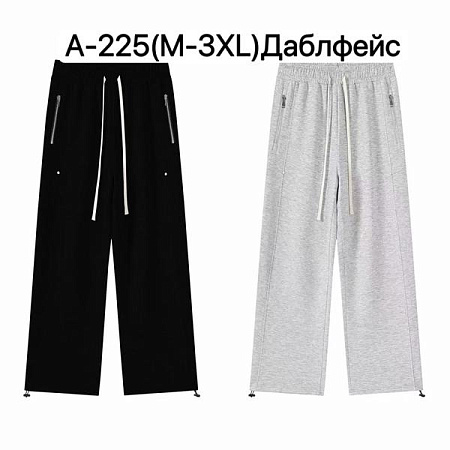 Штаны Спорт Ale-Ate A225 black - делук