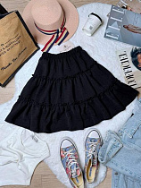 Юбка Arina 2456 black - делук