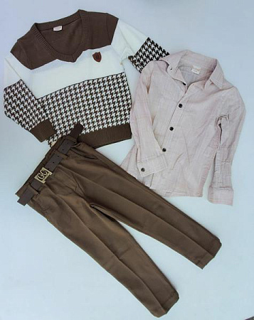 Костюм Meloria ML3939 brown - делук