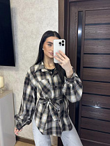 Рубашка Valentina 8 grey - делук