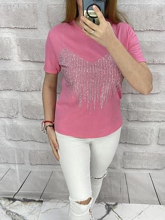 Футболка Karon 4746 pink - делук