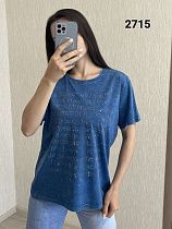 Футболка Fsn 2715 blue - делук
