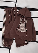 Костюм Спорт Kosmy 533-1 brown - делук