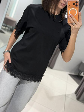 Футболка Comod 8865 black - делук