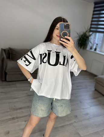 Футболка S.Style 55-2 white - делук