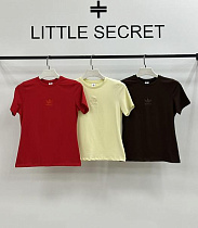 Футболка Little Secret D11 brown - делук