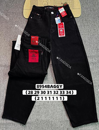 Джинсы Lili 8954 black - делук