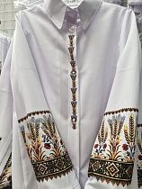 Вышиванка Miki Maki MM270 white - делук