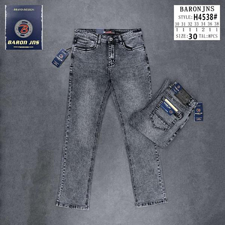 Джинсы Baron Jeans 4538 d.grey - делук