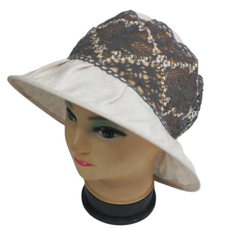 Шляпа Mabi 0780 beige - делук
