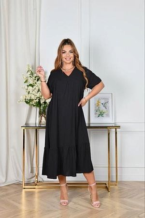 Платье Arina 3039 black - делук
