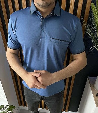 Футболка Nik 56077 blue - делук