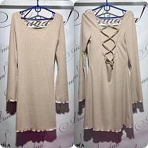 Платье Arina 3057 beige Платье Arina 3057 beige - делук